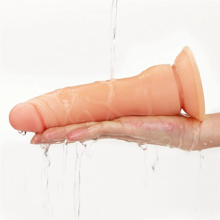 Strap-on i penis na przyssawce 19 cm-2