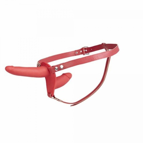 Strap-on z dwoma penisami-1