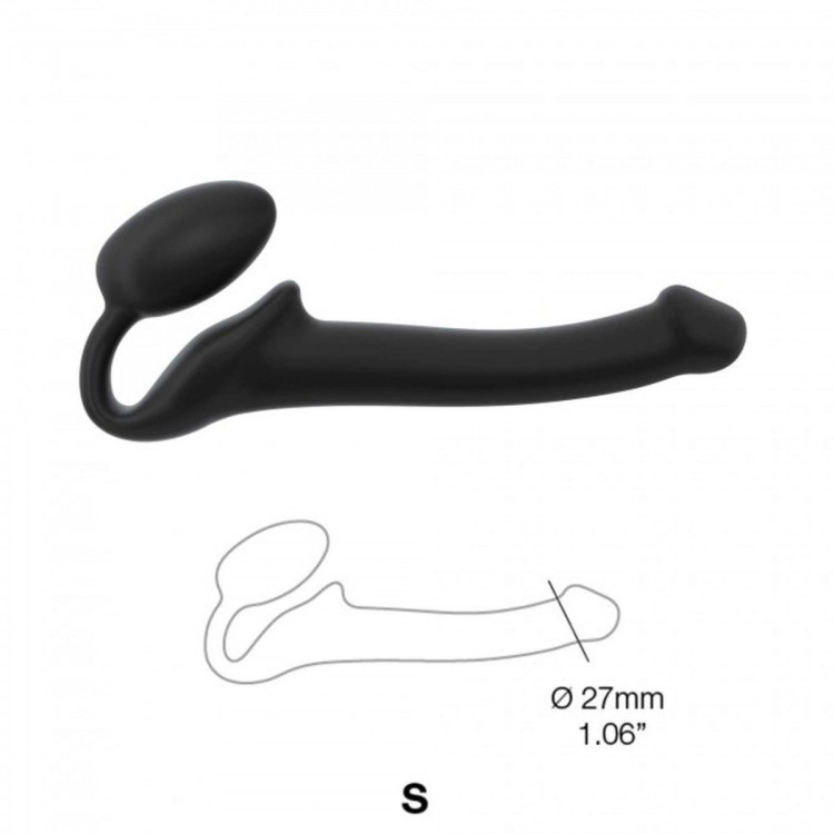 Strap-on bez pasków penis rozmiar S-3