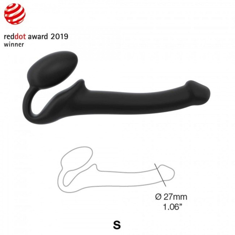Strap-on bez pasków penis rozmiar S-4