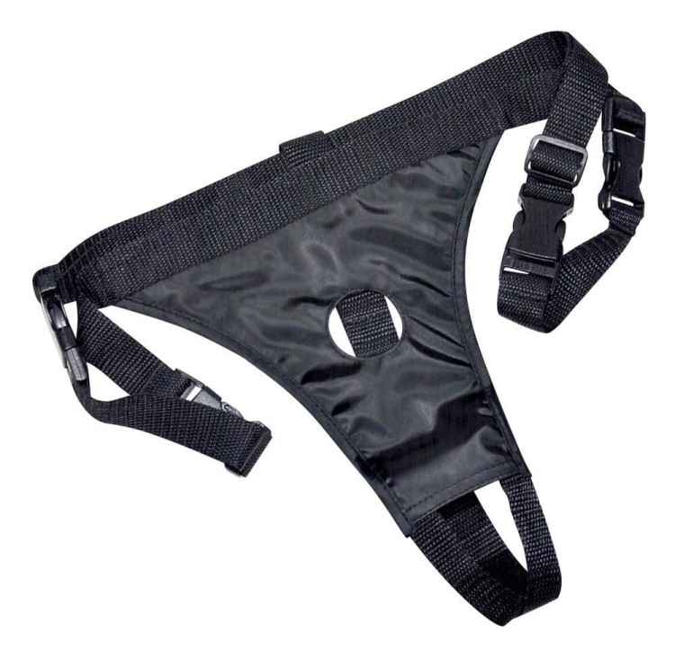 Dwa penisy na jednej uprzęży strap-on-3