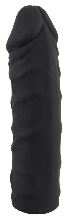 Strap-on z czarnym silikonowym penisem-6