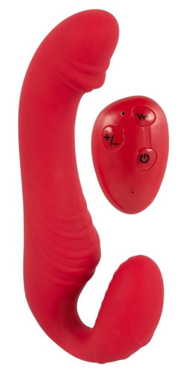 Wibrujący strap-on bez uprzęży