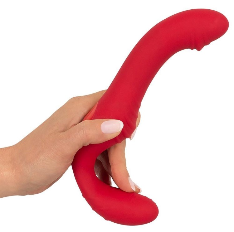 Wibrujący strap-on bez uprzęży-7