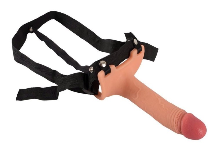 Realistixxx Penis na paskach Strap-On + 5 cm-1