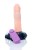 Proteza strap-on z wibracjami 16 cm-3