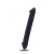 Dwustronne silikonowe dildo Czarny penis 23/4 cm-1