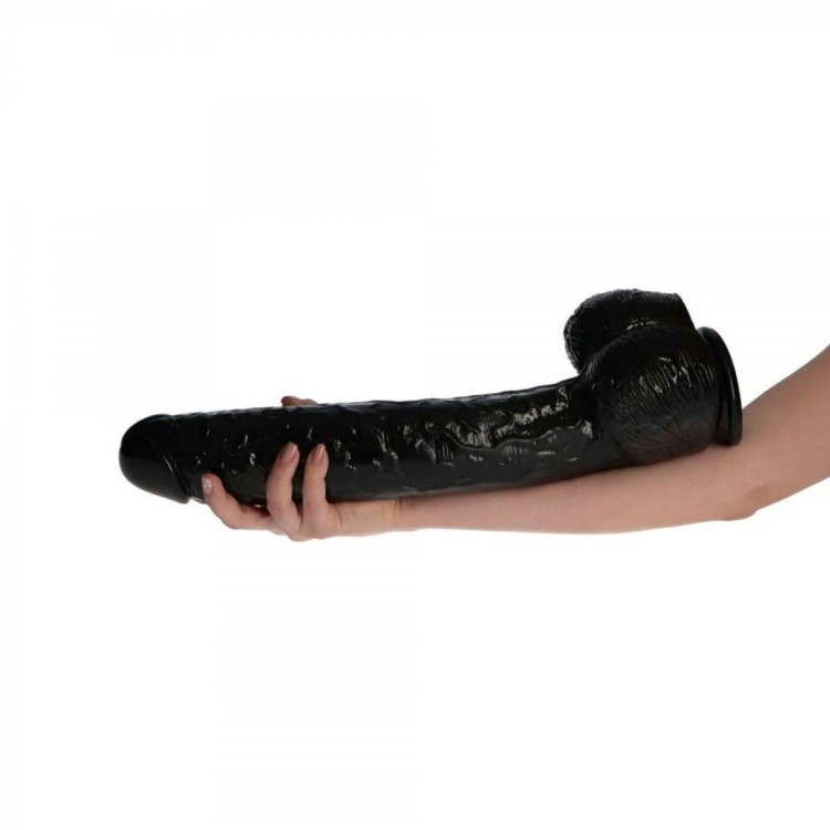 Wielki czarny penis 40 x 7 cm-1