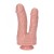 Dildo do podwójnej penetracji 18,5 cm Cielisty-2
