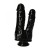 Dildo do podwójnej penetracji 18,5 cm Czarne-2