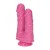 Dildo do podwójnej penetracji 15,5 cm Różowe-2