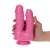 Dildo do podwójnej penetracji 15,5 cm Różowe