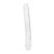 Dildo dla dwojga Krystaliczny penis 43/4 cm-2
