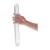 Dildo dla dwojga Krystaliczny penis 43/4 cm-1