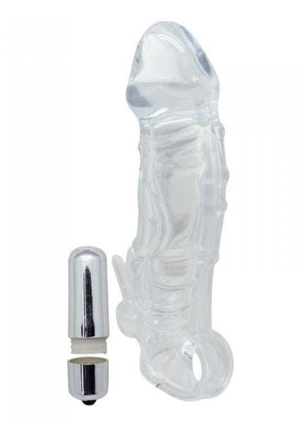 Gruba nakładka przedłużka penisa + 6 cm-3