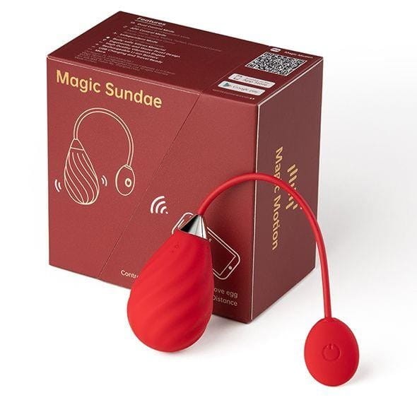 Magic Motion Wibrujące jajko z aplikacją Red-2
