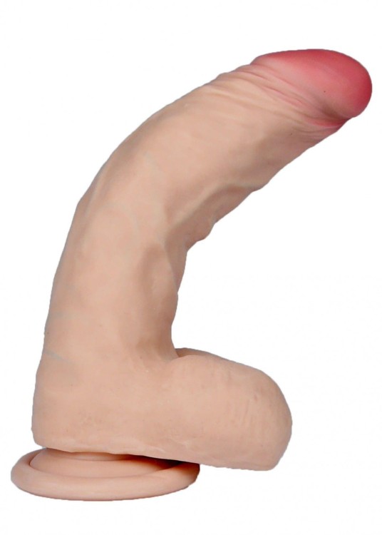 Dildo Elastyczny Penis bez wibracji  Wymiary 19/4,2 cm-1