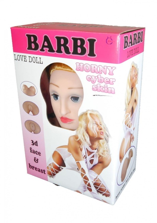 Nadmuchiwana Lalka miłości Barbi 3D-6