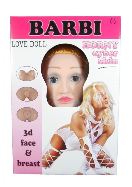 Nadmuchiwana Lalka miłości Barbi 3D-7
