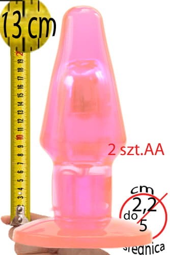 Wibrator Korek analny duży przekrój-2