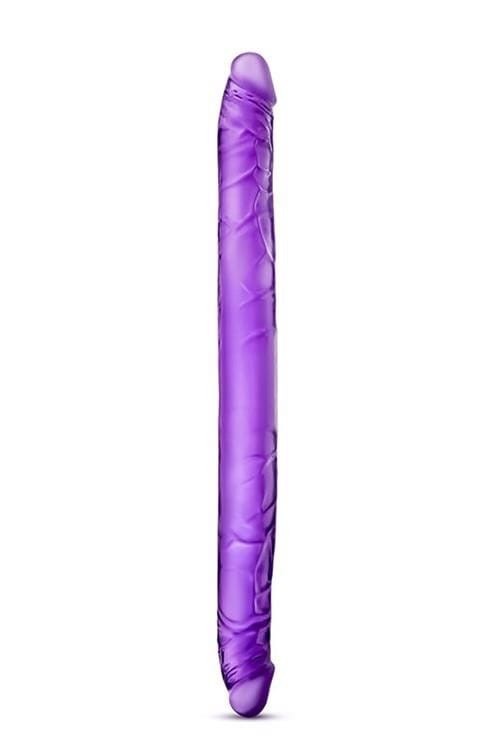 Żelowe duże dildo dla dwojga 40 cm-2