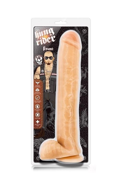 Olbrzym  penis 35,6 cm Cielisty-5