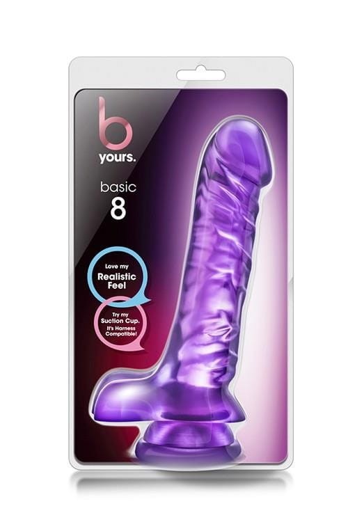 Dildo żelowe Duży żylasty penis 20,3 cm-4