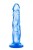 Smukły penis 12,7 cm Miękkie dildo żelowe Blue-1