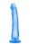 Smukły penis 15,3 cm Miękkie dildo żelowe Fiolet-1