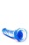 Smukły penis 15,3 cm Miękkie dildo żelowe Fiolet-2