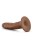 Dildo penis bez wibracji Brązowy Wymiry 14/3,5 cm-2