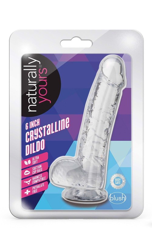 Dildo żelowe z penisem 11,4 cm-4
