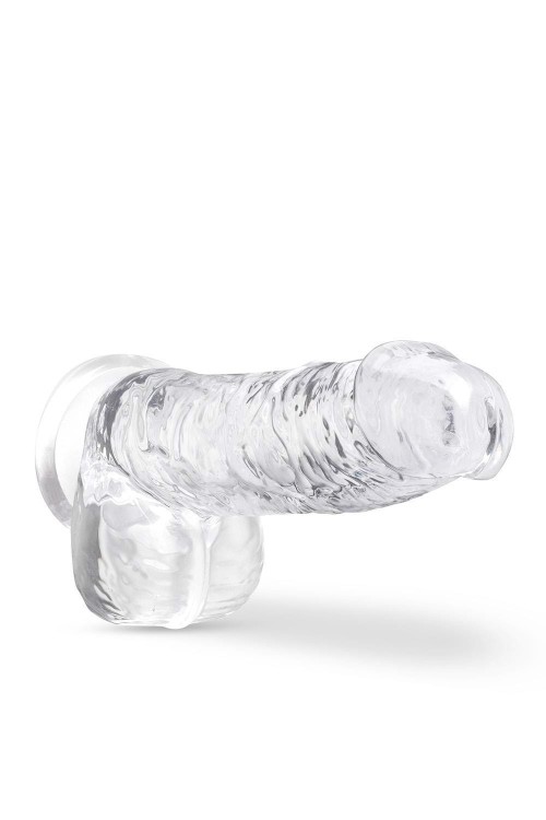 Dildo żelowe z penisem 11,4 cm-2
