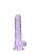 Miękki żelowy penis Wysokość 17,8 cm Fioletowy-1