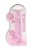 Duży żelowy penis Wysokość 20,3 cm Różowy-4