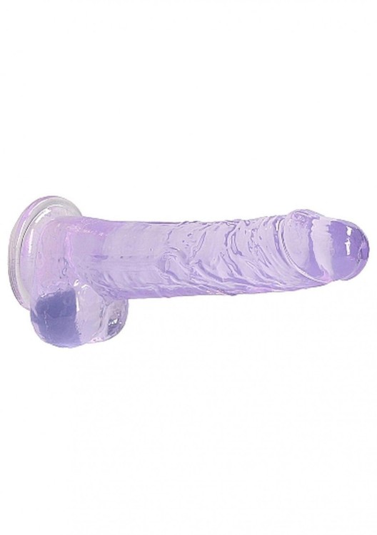 Fioletowe dildo żelowe penis 20,3 cm-5