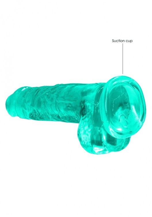 Żelowy penis z jądrami 16 cm-5