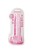 Żelowe wielkie dildo Wysokość 25 cm Różowe-4