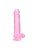 Żelowe wielkie dildo Wysokość 25 cm Różowe-2