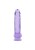 Żelowe wielkie dildo Wysokość 25 cm Fiolet-2