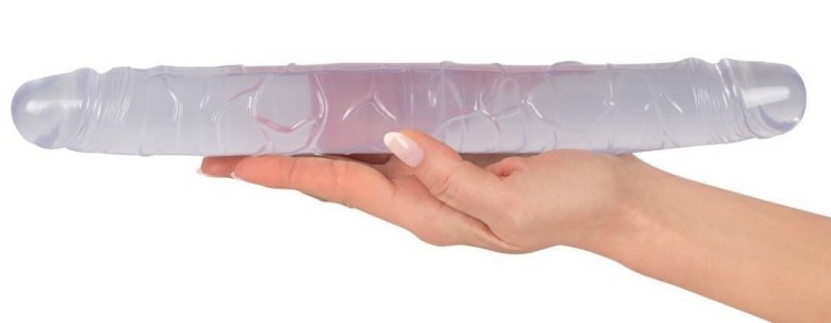 Dwustronne dildo Dwa penisy na jednym trzonie-3