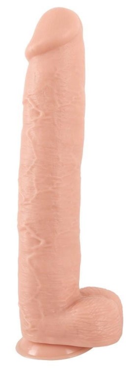 Penis gigant Dildo z przyssawką 33,5 x 7,6 cm-1
