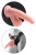 Realistyczny penis Ruchome jądra 17,7/4,2 cm-3