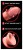 Realistyczny penis Ruchome jądra 17,7/4,2 cm-4