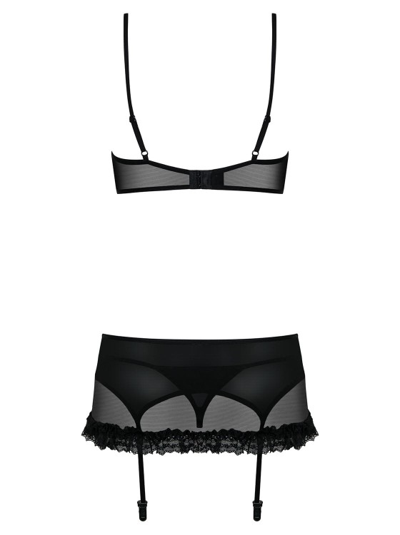 Frillita gorset i stringi Erotyczne Obsessive 3