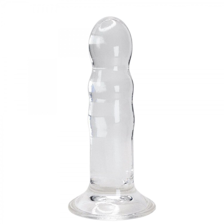 Żelowe bezbarwne dildo Penis 14/3,5 cm