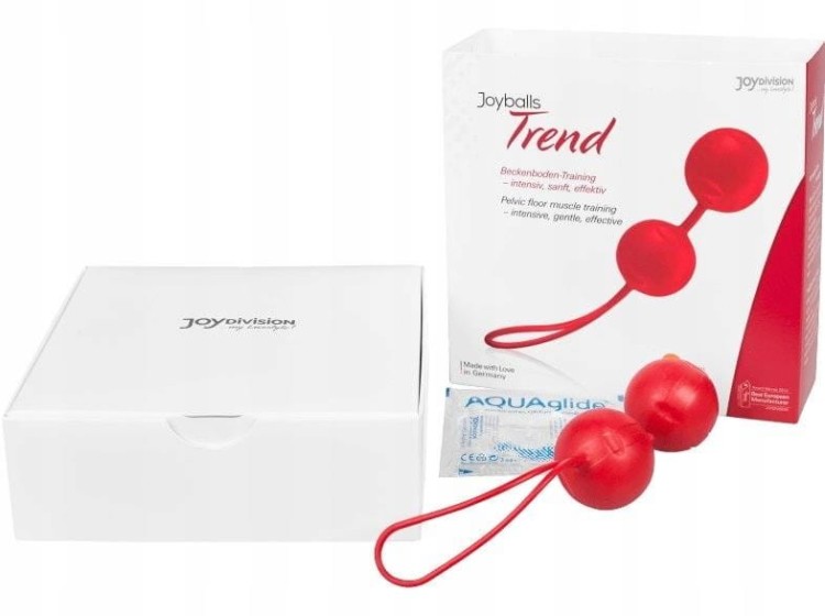 Kulki kegla Joyballs czerwone-2