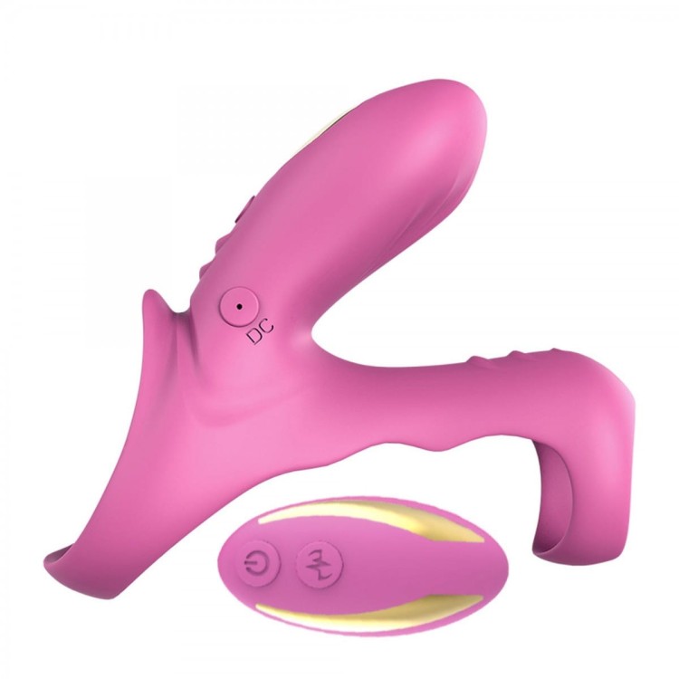 Wibrująca nakładka - pierścień erekcyjny USB