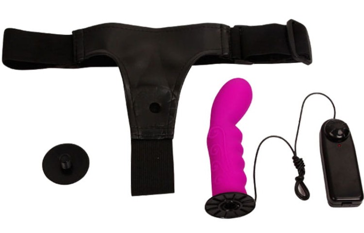 Strap-On Ultra Wibrator masujący punkt G2