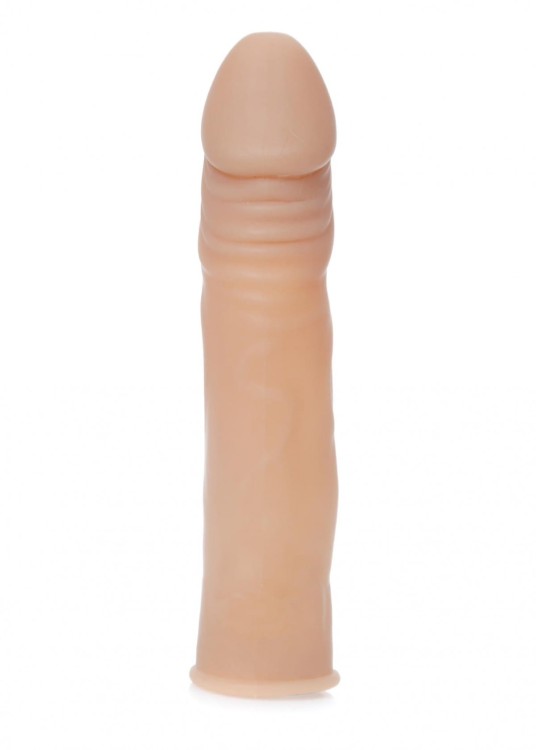 Realistyczna nakładka przedłużka penisa 6,5cm-2